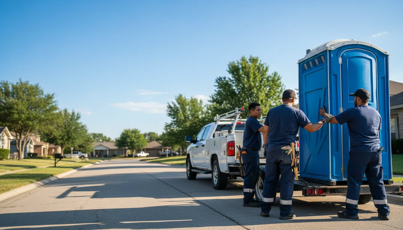 Portable Toilet Rental in Brookeland, TX near me